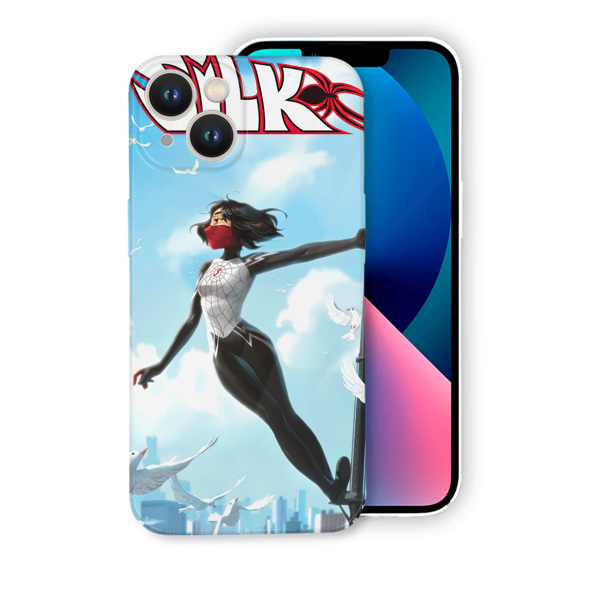 （画像用） Spider Man スパイダーマン 【iPhone 14シリーズ対応】ハードケース